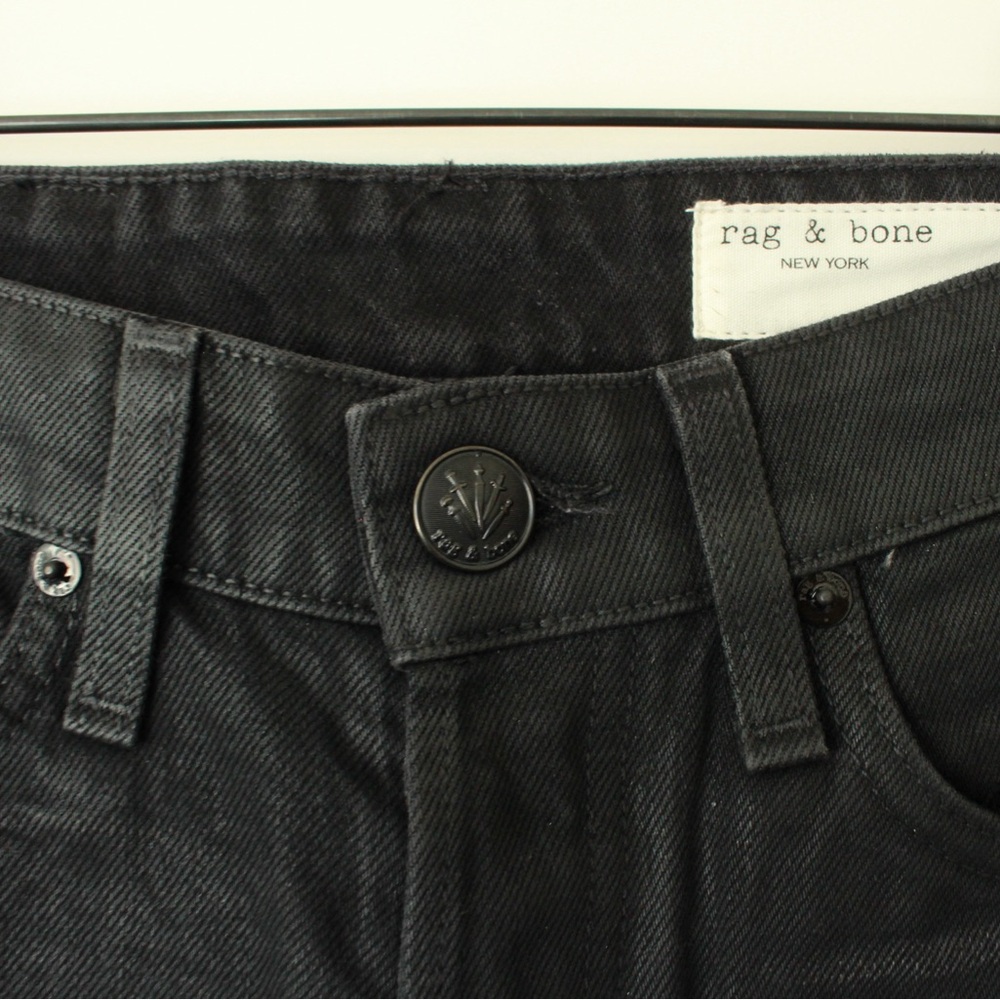 RAG & BONE “Alex” High Rise Straight Jean - Picture 2 of 12